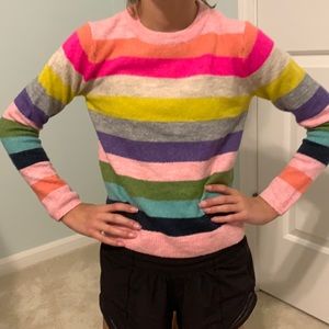 Multi stripe gap kids sweater